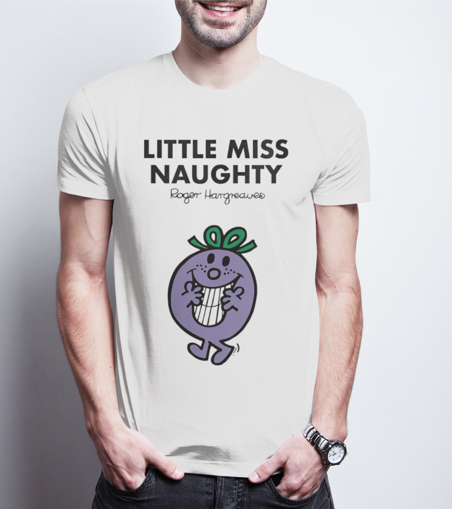 Little Miss Naughty Roger Hargreaves Mr. Men Collection T-Shirt
