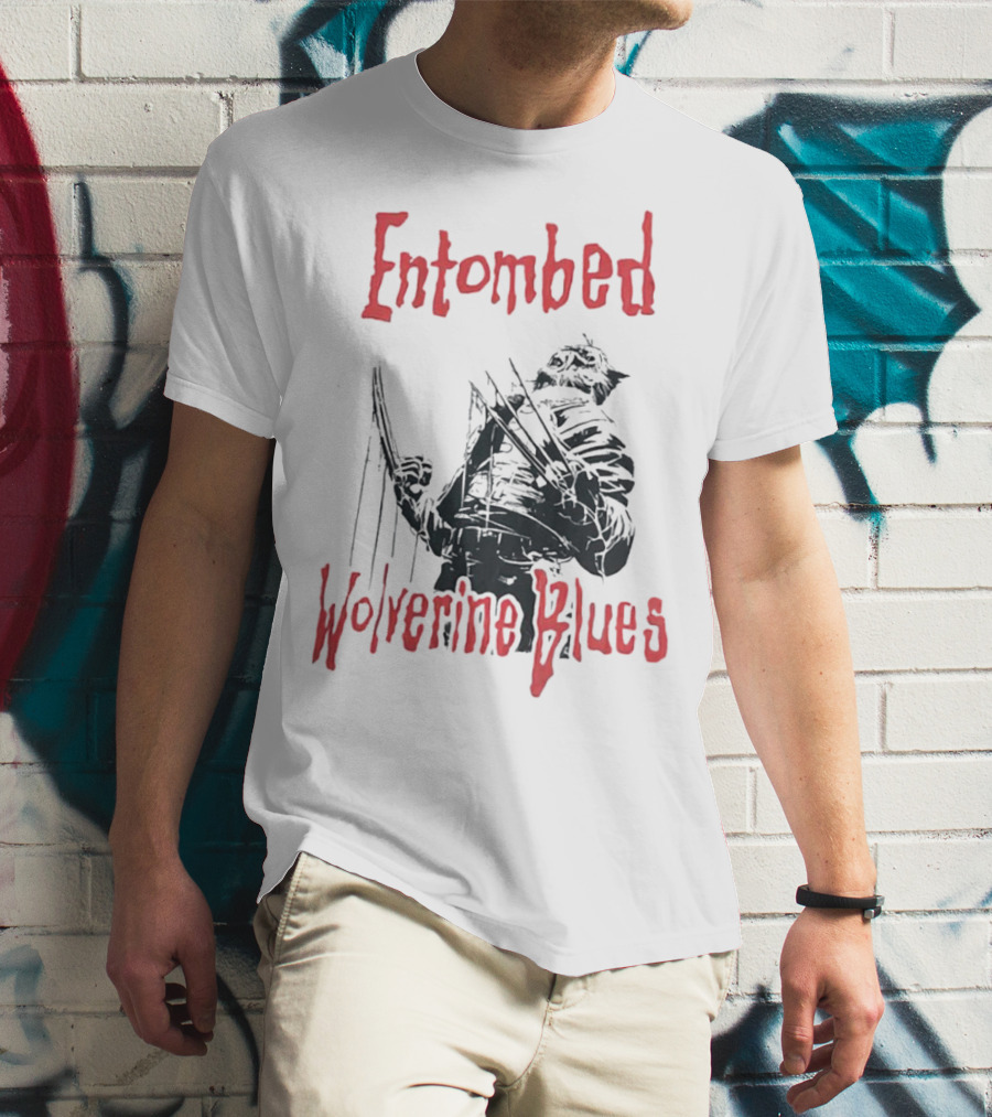 Entombed Wolverine Blues Album Cover T-Shirt