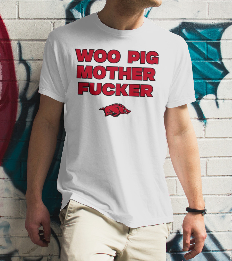 Arkansas Razorbacks Woo Pig Mother Fcker T-Shirt