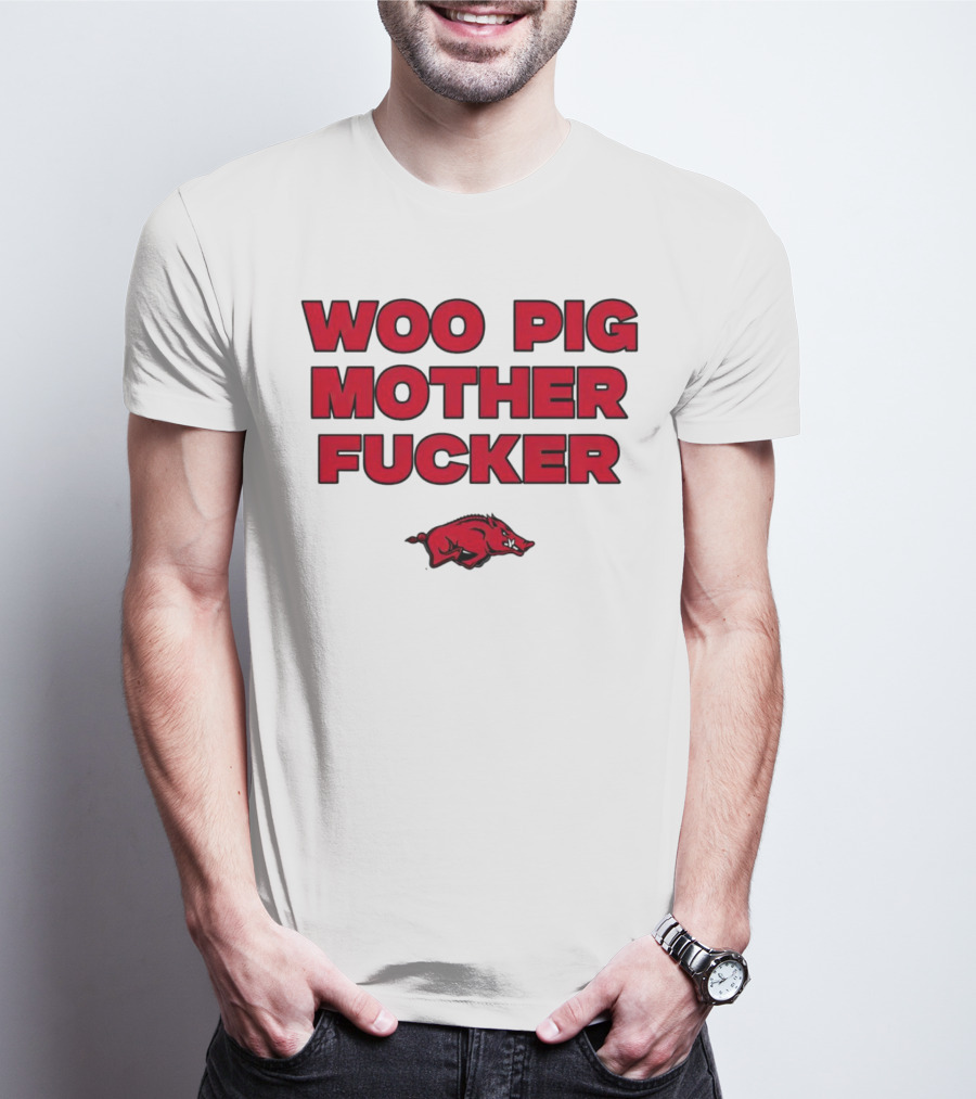 Arkansas Razorbacks Woo Pig Mother Fcker T-Shirt