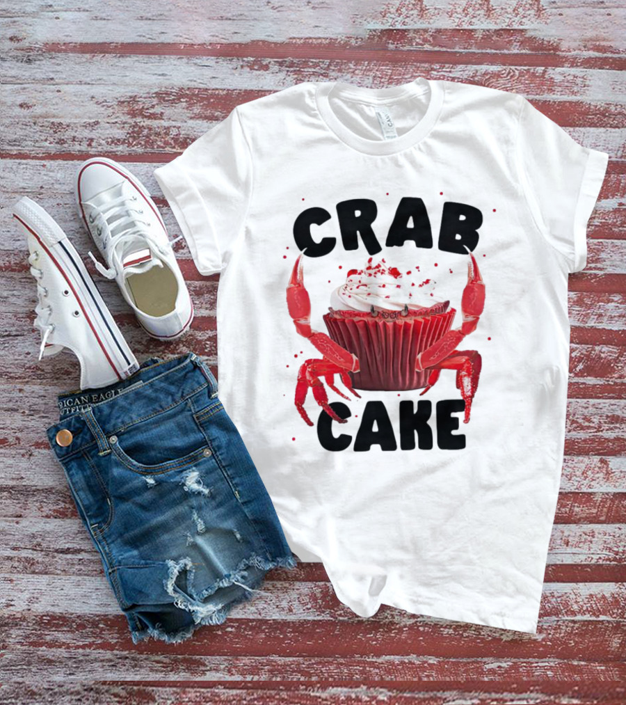 CRAB CAKE CUPCAKE CREAM CRAB CLAWS T-Shirt