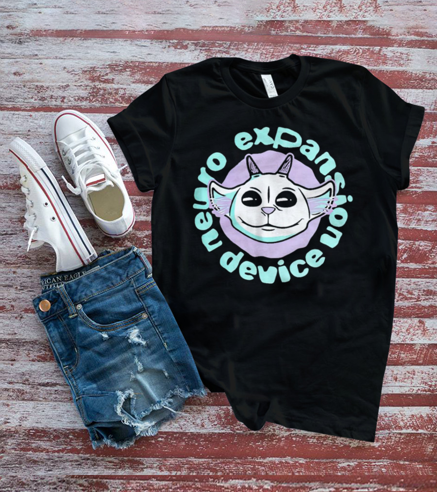 Neuro Expansion Device Alien Cat T-Shirt