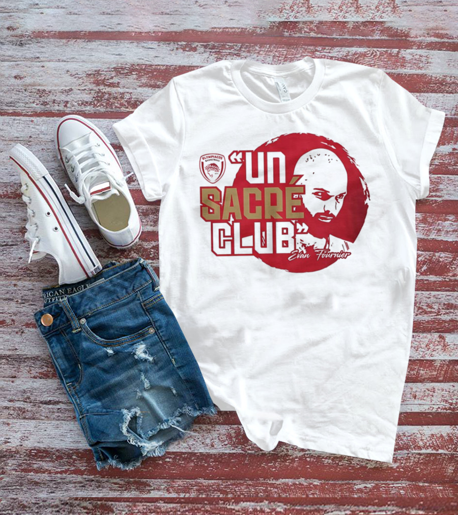 Olympique Asnières Un Sacré Club Evan Fournier T-Shirt