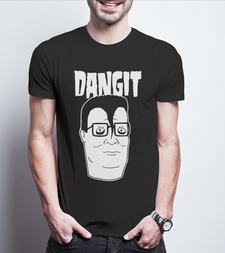 Danzig Hair Hank Hill Dangit T-Shirt