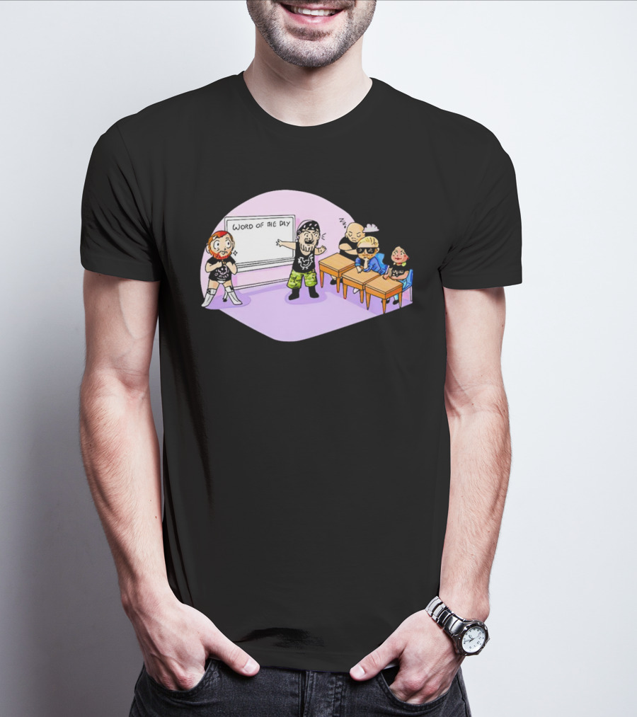 Word Of The Day Classroom With Professor Briscoe Vocab Lessons T-Shirt