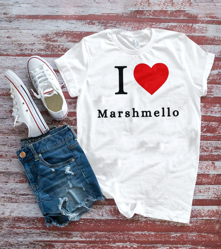 I ❤️ Marshmello T-Shirt