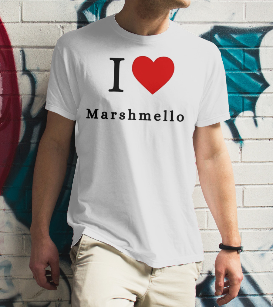 I ❤️ Marshmello T-Shirt