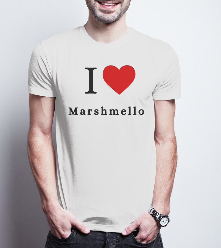 I ❤️ Marshmello T-Shirt