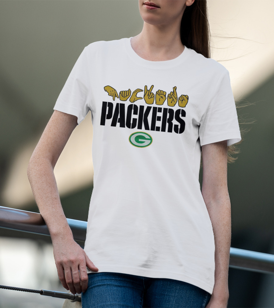 Love Sign Packers ASL Green Bay Packers T-Shirt