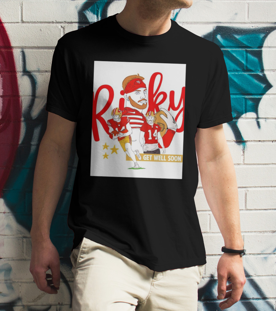 Ricky Pearsall San Francisco 49ers Get Well Soon Football T-Shirt