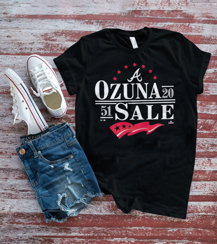 Atlanta Braves Ozuna 51 Sale T-Shirt