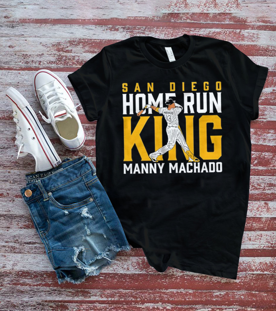 Manny Machado San Diego Home Run King Baseball Legend T-Shirt