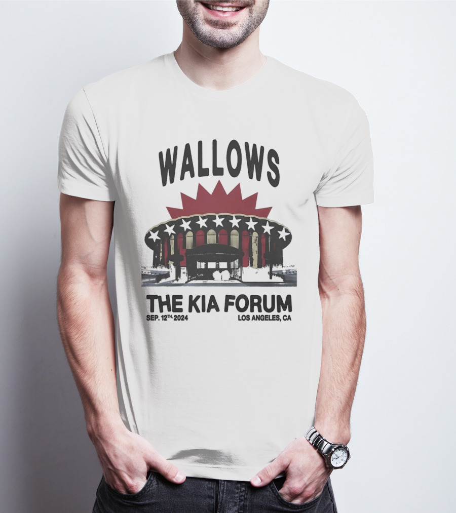 Wallows The Kia Forum Los Angeles Sep. 12th T-Shirt