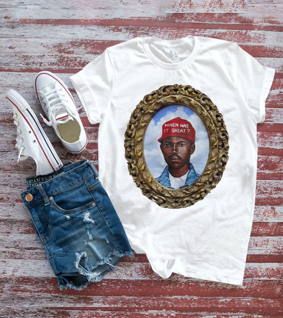 WHEN WAS IT GREAT RED CAP OVAL T-Shirt