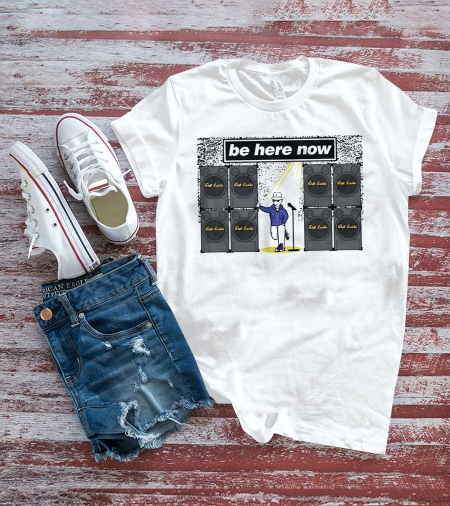 Be Here Now Dub Lodi Speaker Wall Band T-Shirt