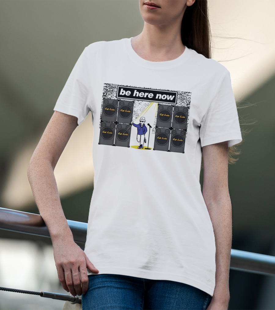 Be Here Now Dub Lodi Speaker Wall Band T-Shirt