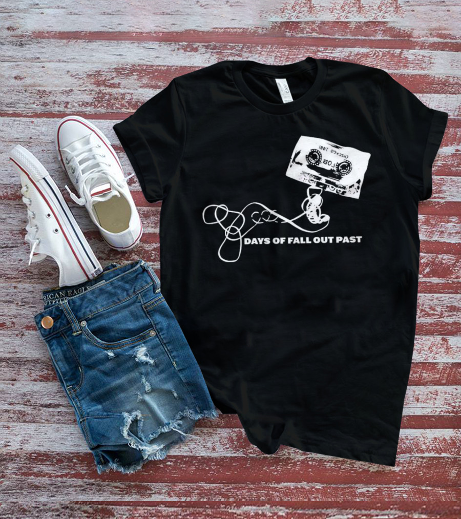 Days Of Fall Out Past Cassette Tape T-Shirt