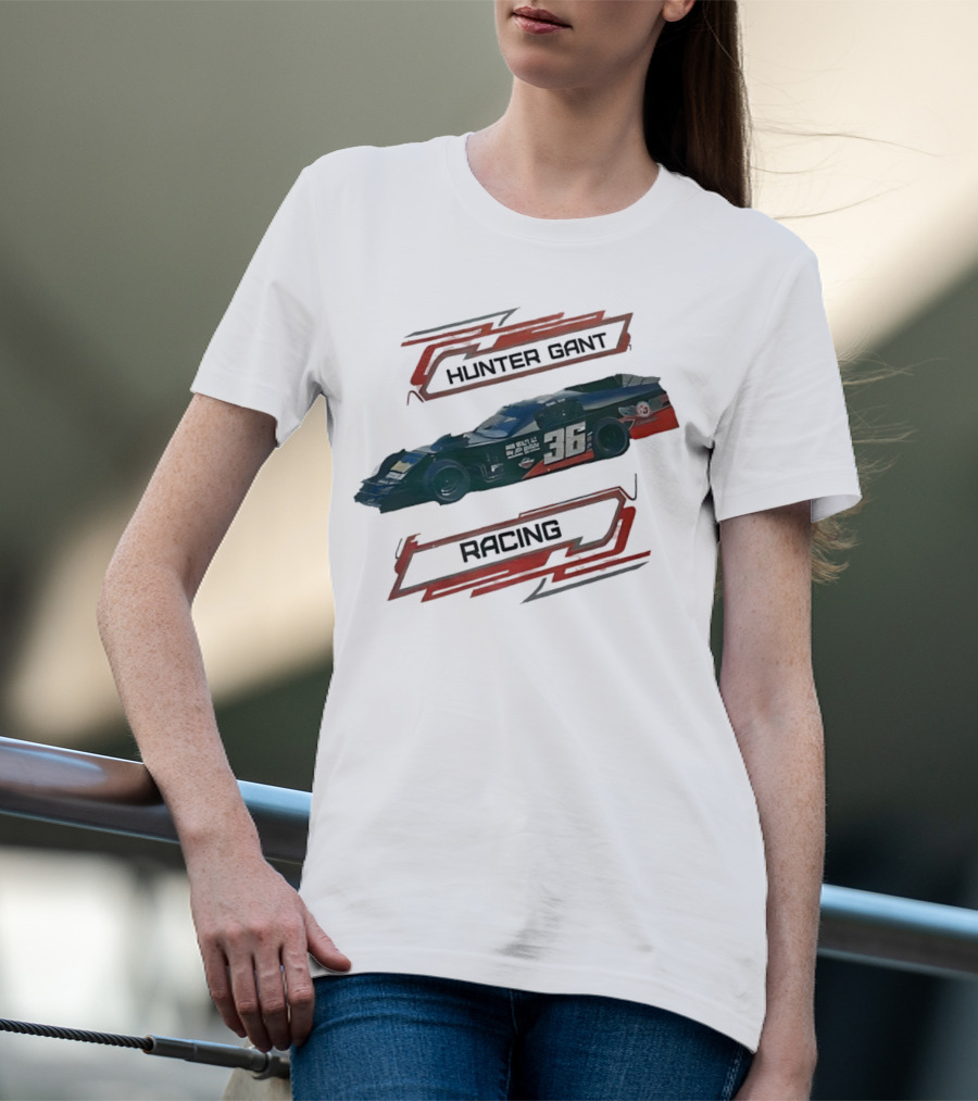 Hunter Gant Nascar Racing Car 36 T-Shirt