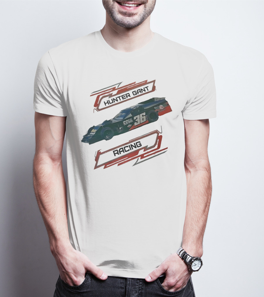 Hunter Gant Nascar Racing Car 36 T-Shirt