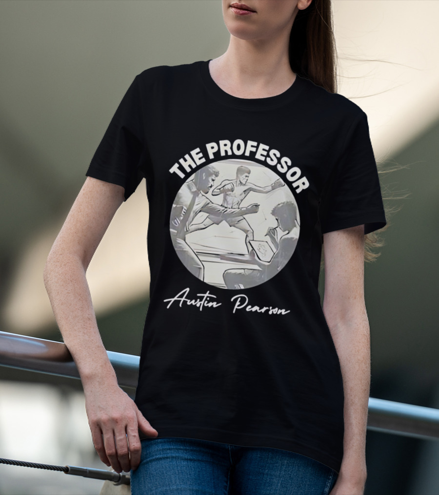 The Professor Austin Pearson Boxing Sketch T-Shirt