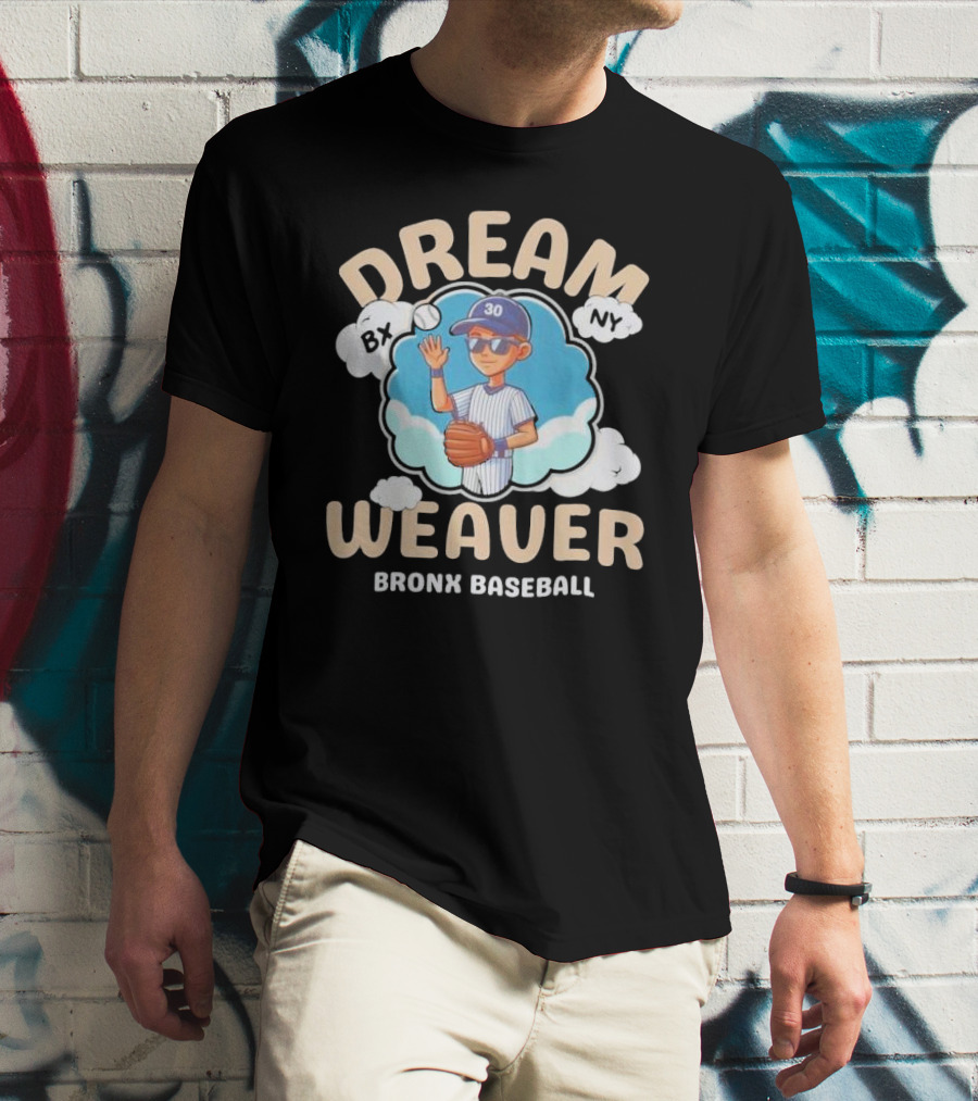 Dream Weaver BX NY Bronx Baseball T-Shirt