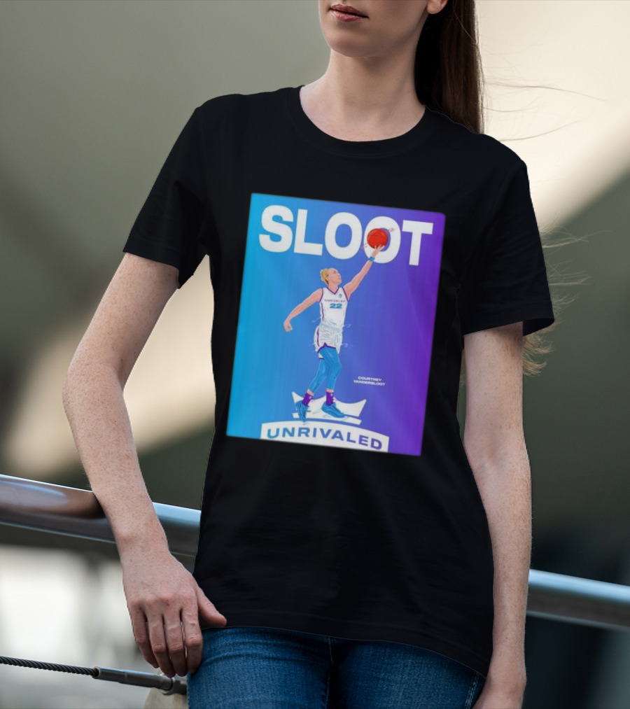 Sloot Unrivaled Courtney Vandersloot New York Liberty T-Shirt