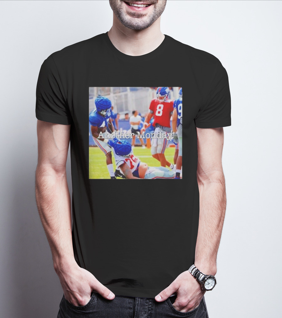 The Giants Season In A Nutshell Another Monday Football Humor T-Shirt