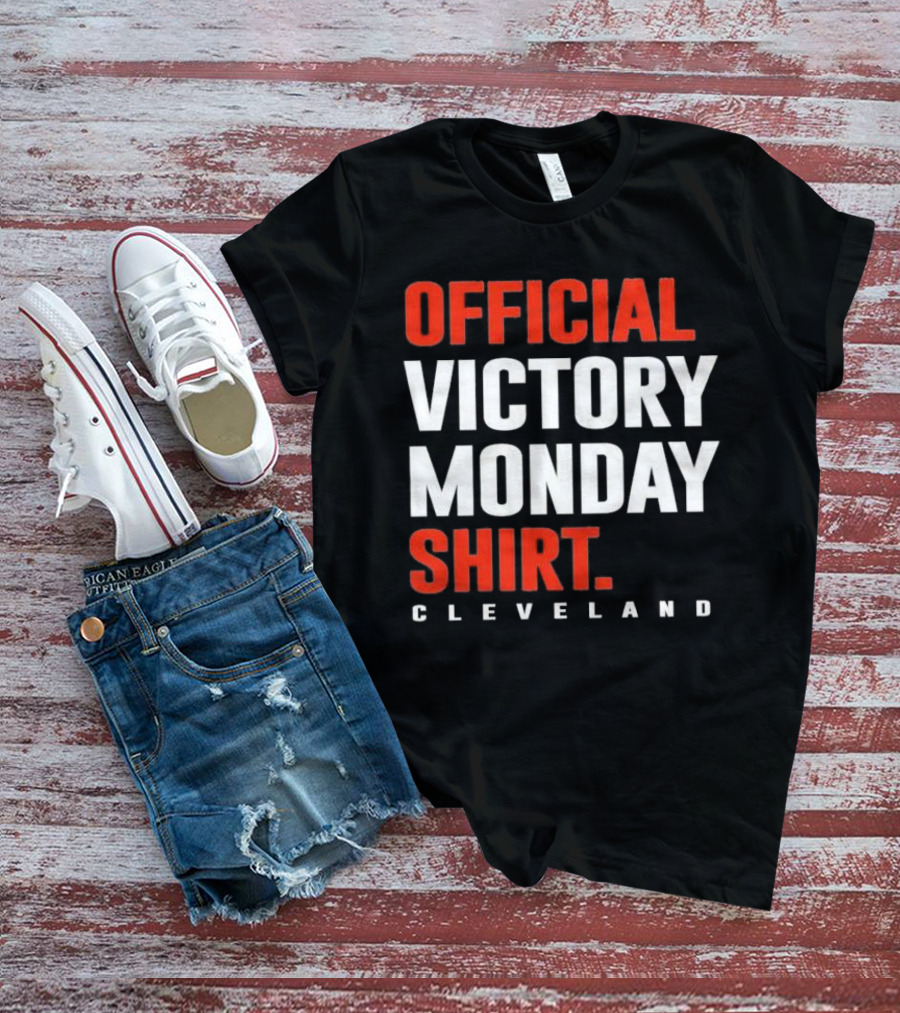 Cleveland Official Victory Monday T-Shirt