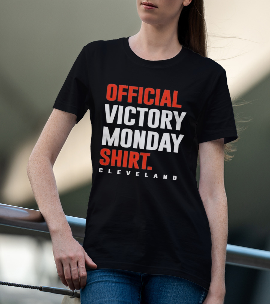 Cleveland Official Victory Monday T-Shirt