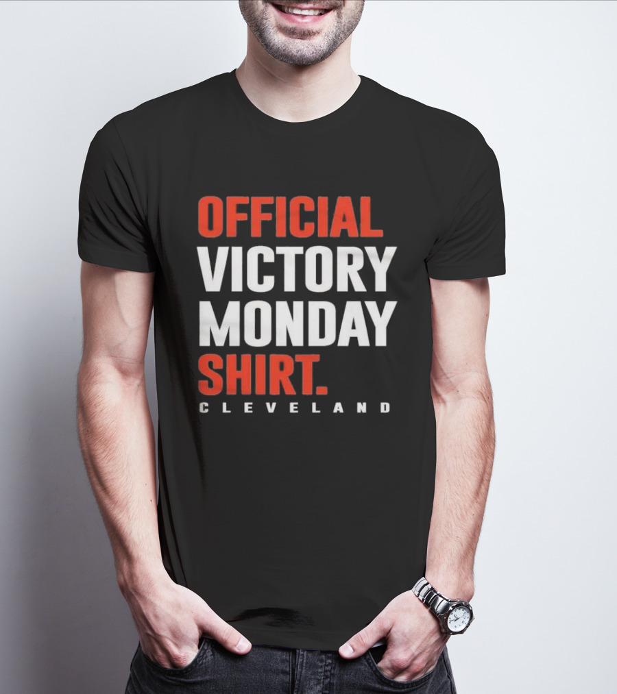 Cleveland Official Victory Monday T-Shirt