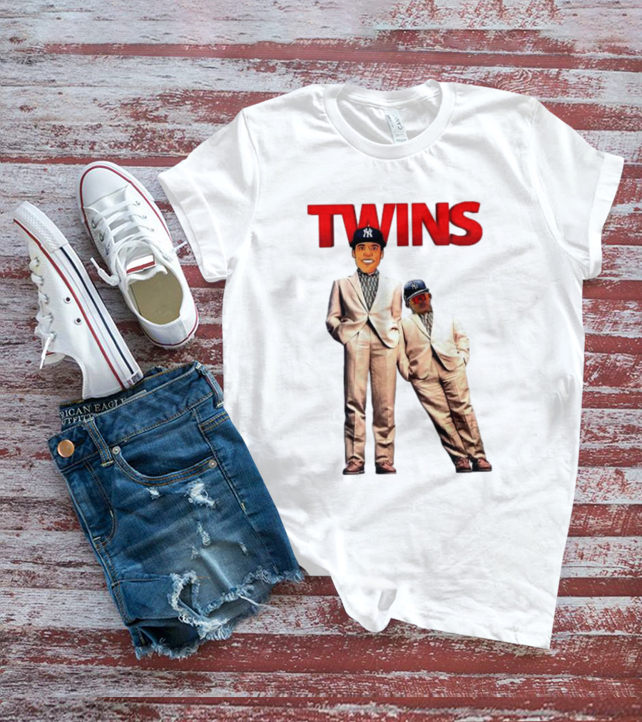 TWINS Juan Soto Jasson Dominguez New York Yankees T-Shirt