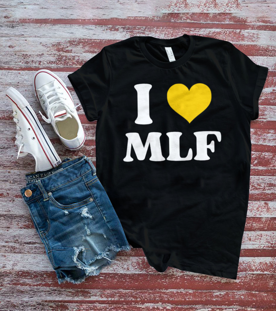 I Love MLF Matt LaFleur Green Bay Packers Fan Gear T-Shirt