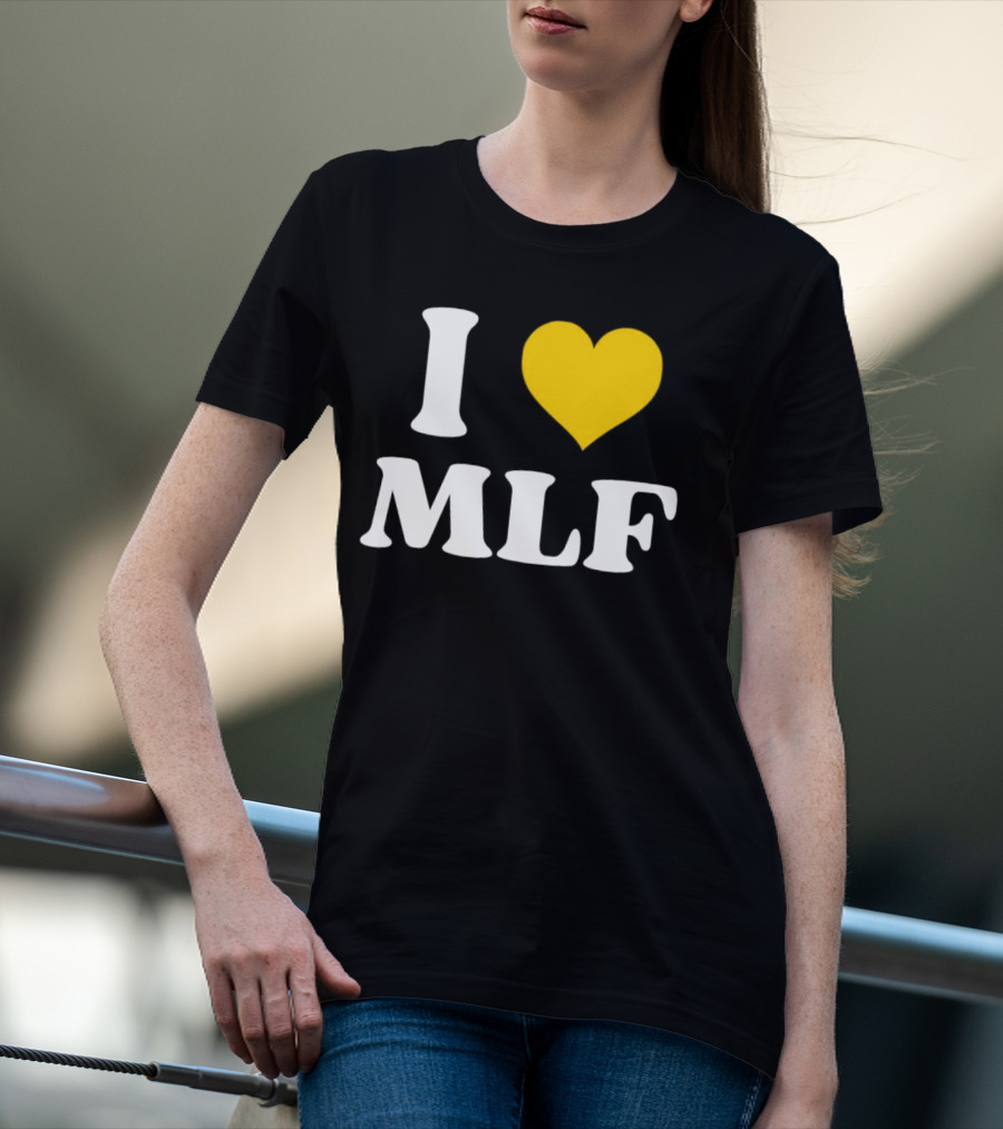 I Love MLF Matt LaFleur Green Bay Packers Fan Gear T-Shirt