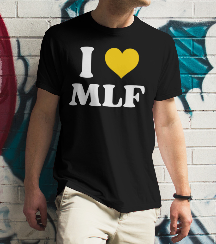 I Love MLF Matt LaFleur Green Bay Packers Fan Gear T-Shirt
