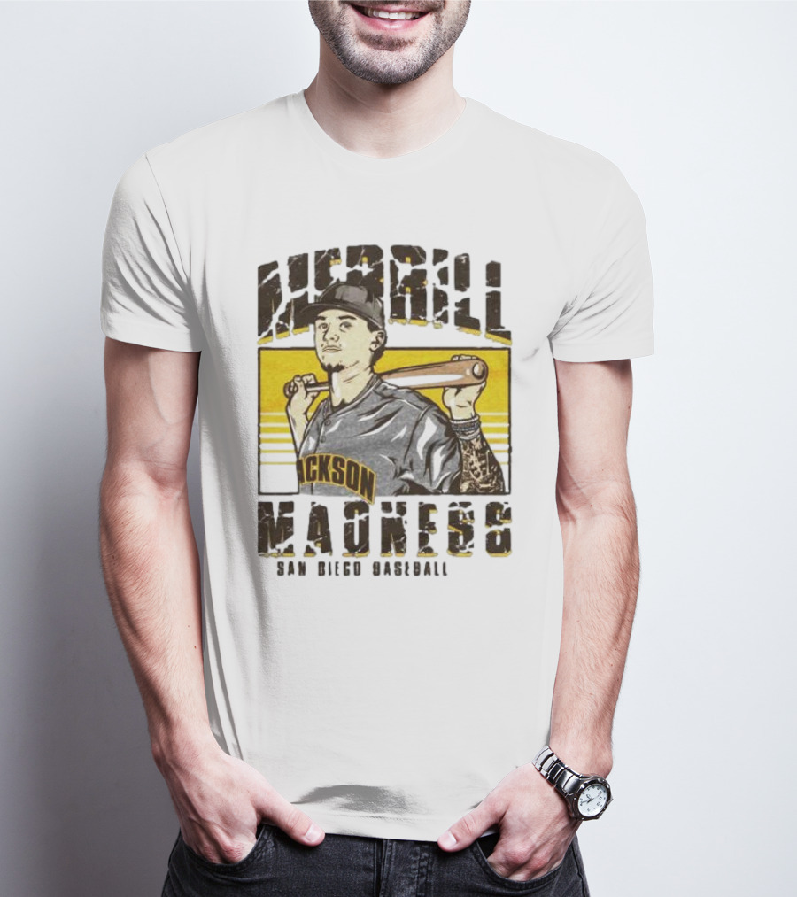 Merrill Madness Jackson San Diego Baseball T-Shirt
