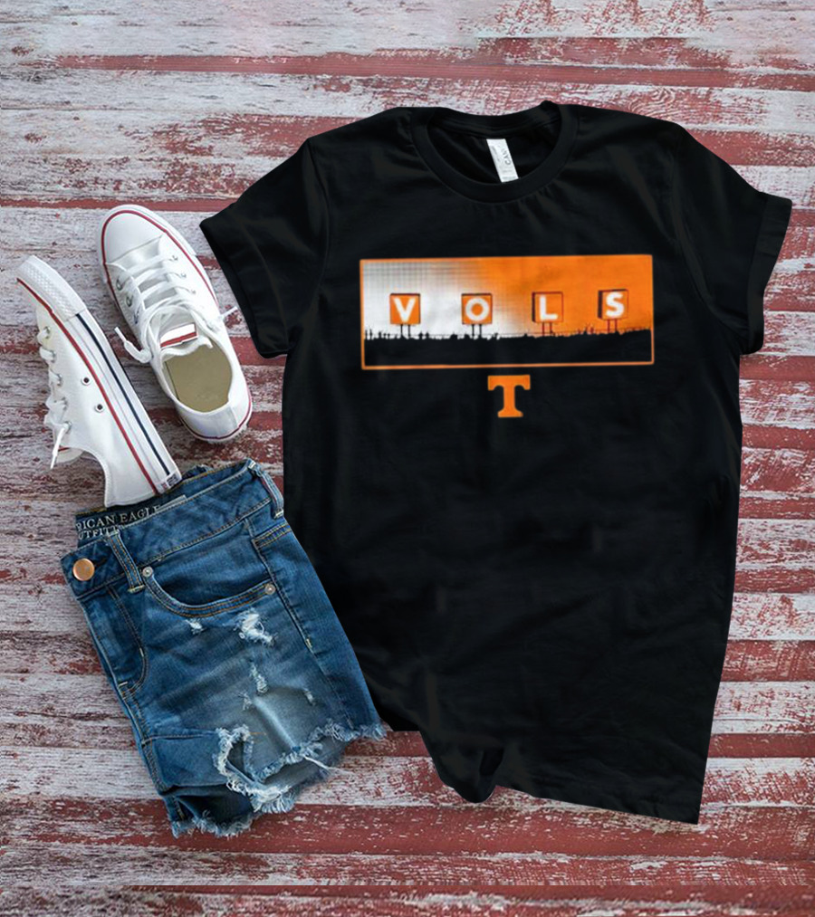 VOLS Tennessee Volunteers Stadium Iconic T Emblem T-Shirt