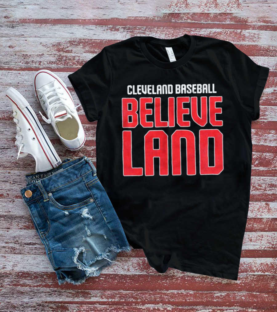 Cleveland Baseball Believeland Guardians T-Shirt