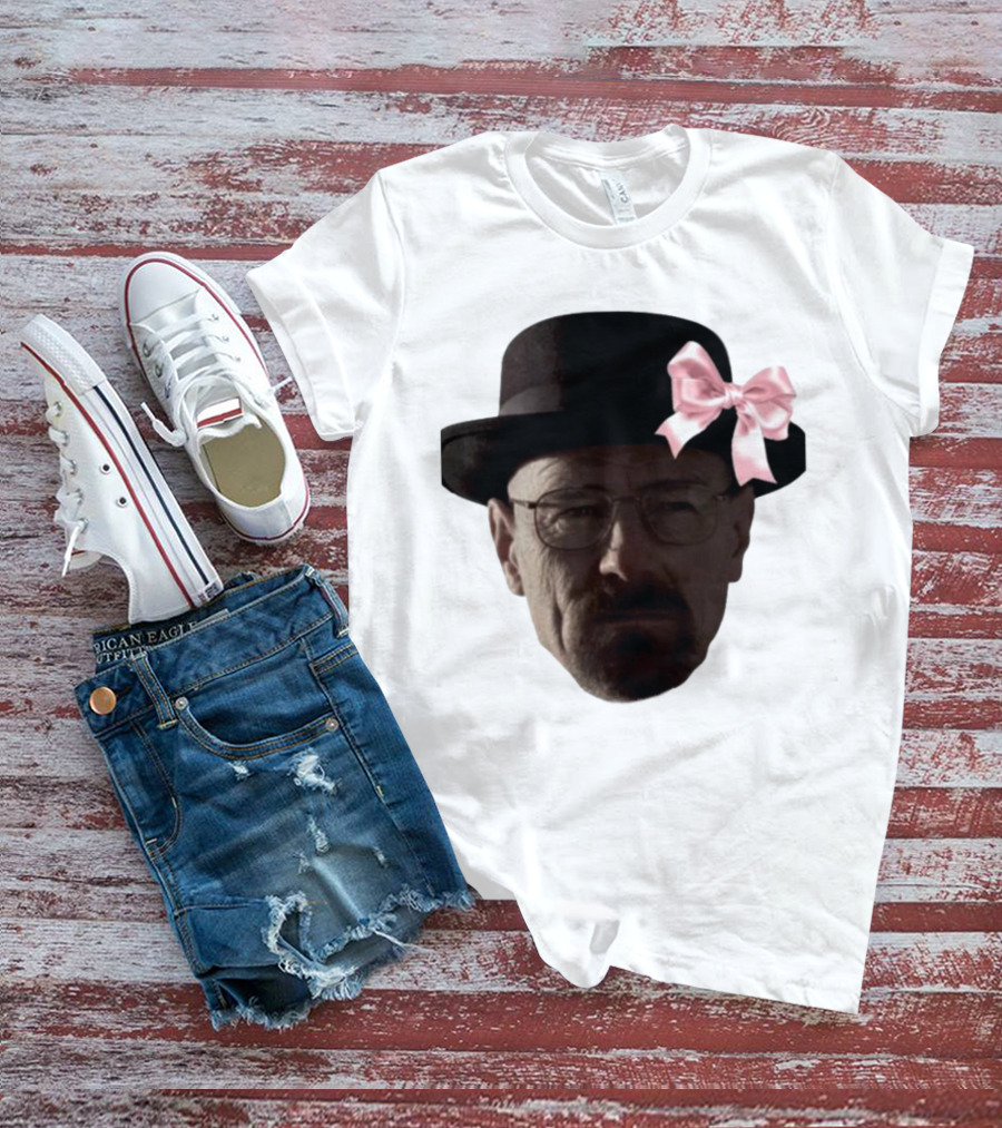 Pink Bow Walter White Heisenberg Breaking Bad T-Shirt