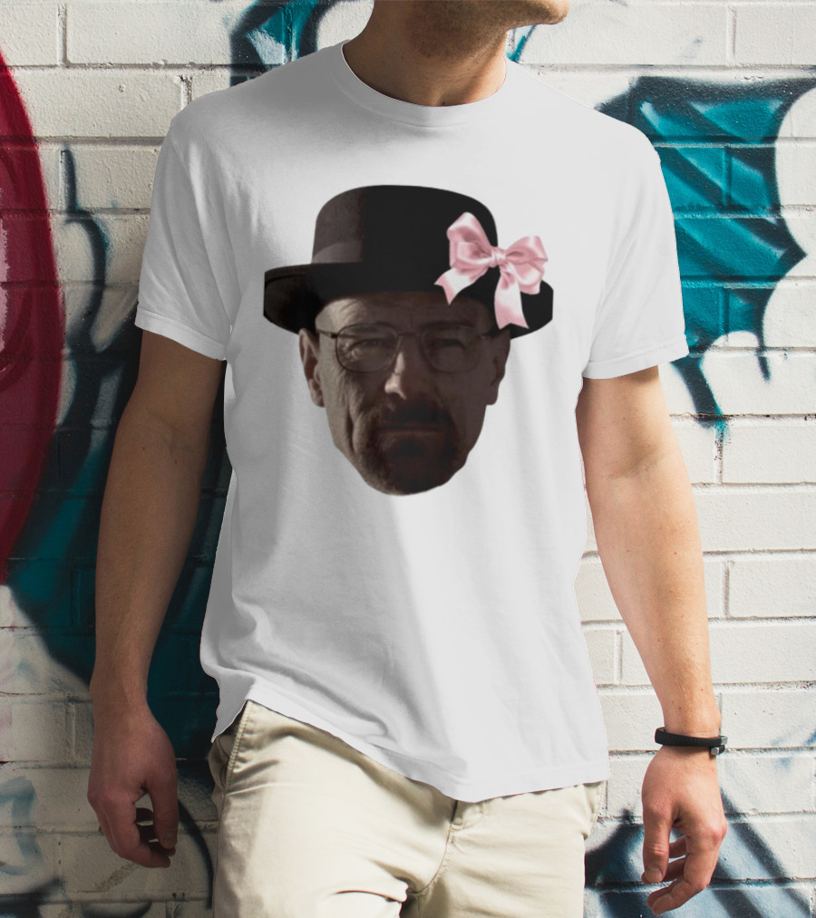 Pink Bow Walter White Heisenberg Breaking Bad T-Shirt