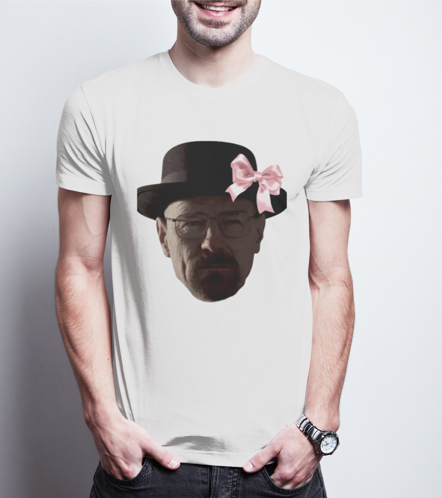 Pink Bow Walter White Heisenberg Breaking Bad T-Shirt
