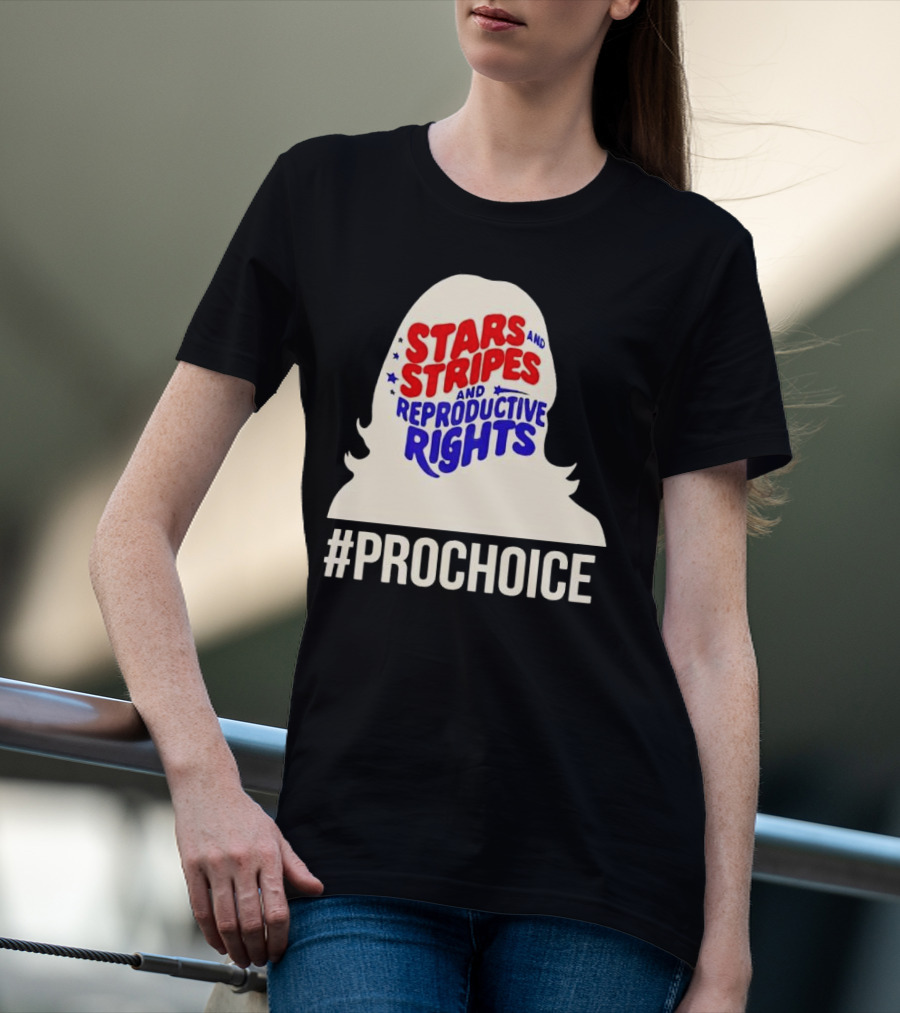 Stars And Stripes And Reproductive Rights #ProChoice T-Shirt