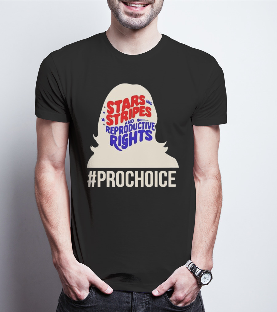 Stars And Stripes And Reproductive Rights #ProChoice T-Shirt