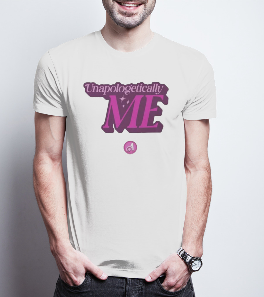 Unapologetically Me A Icon Pink Star T-Shirt
