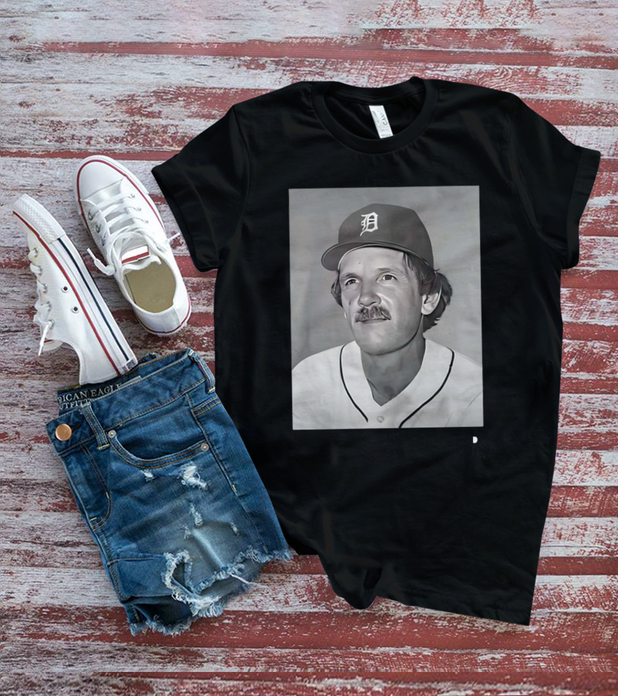 Baseball Legend Jim Leyland The Skipper In Classic Detroit T-Shirt