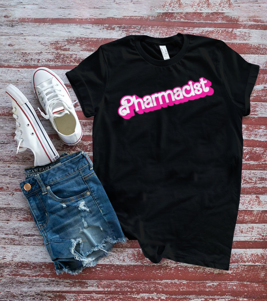 Codebluememes Pharmacist Pink T-Shirt