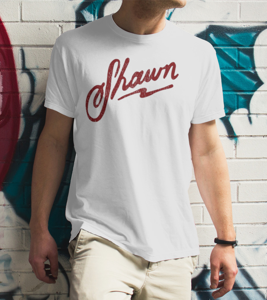 Shawn Mendes Signature Script Shawn T-Shirt