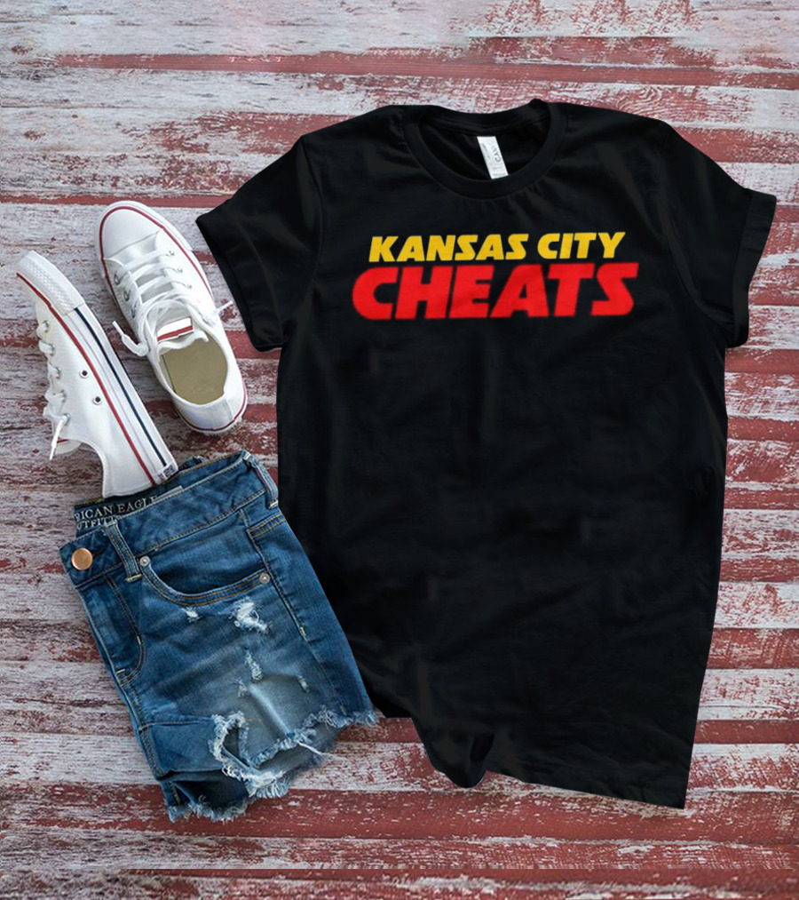 Kansas City Cheats Chiefs Parody Fan T-Shirt