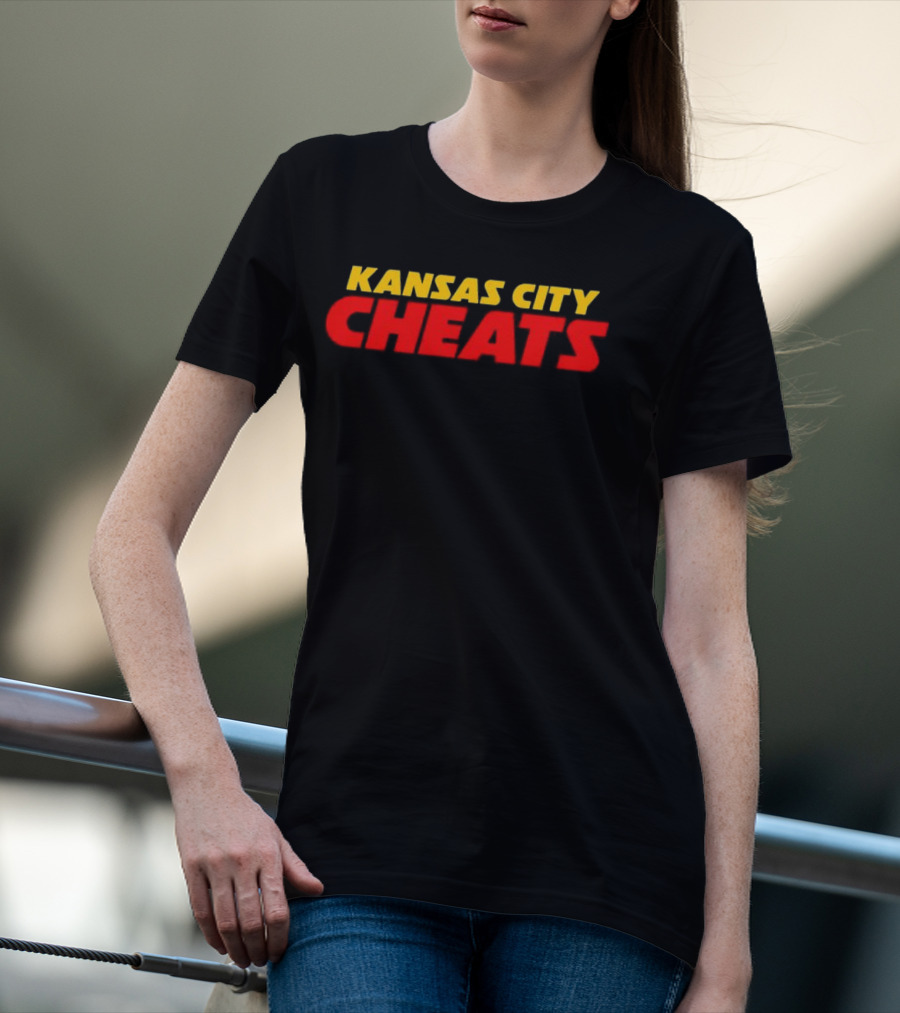 Kansas City Cheats Chiefs Parody Fan T-Shirt