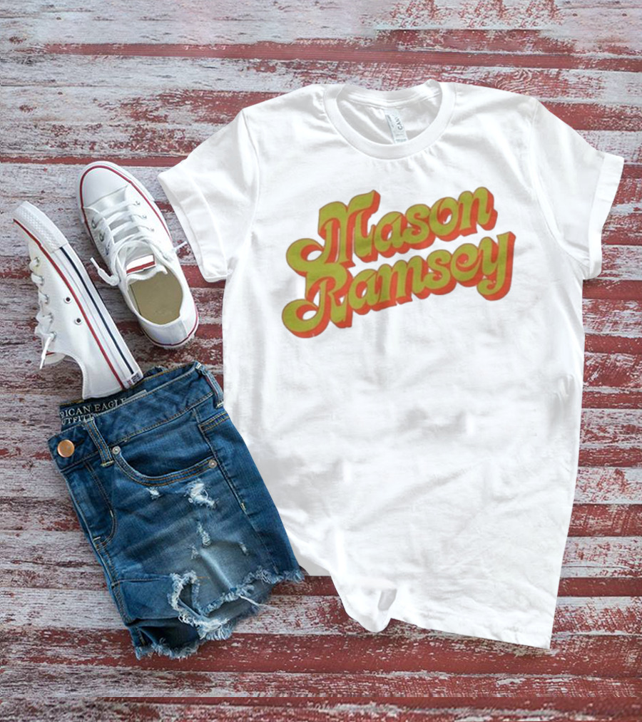 Mason Ramsey Vibrant Script Raglan T-Shirt