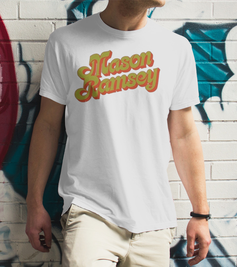 Mason Ramsey Vibrant Script Raglan T-Shirt